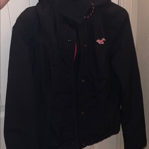 HOLLISTER heavy duty jacket navy blue